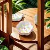 Cute cat high-legged slow food bowl, anti-black chin cat basin, high appearance level, anti-tipping dog bowl, pet food basin, exquisite plates and dishes Specification image